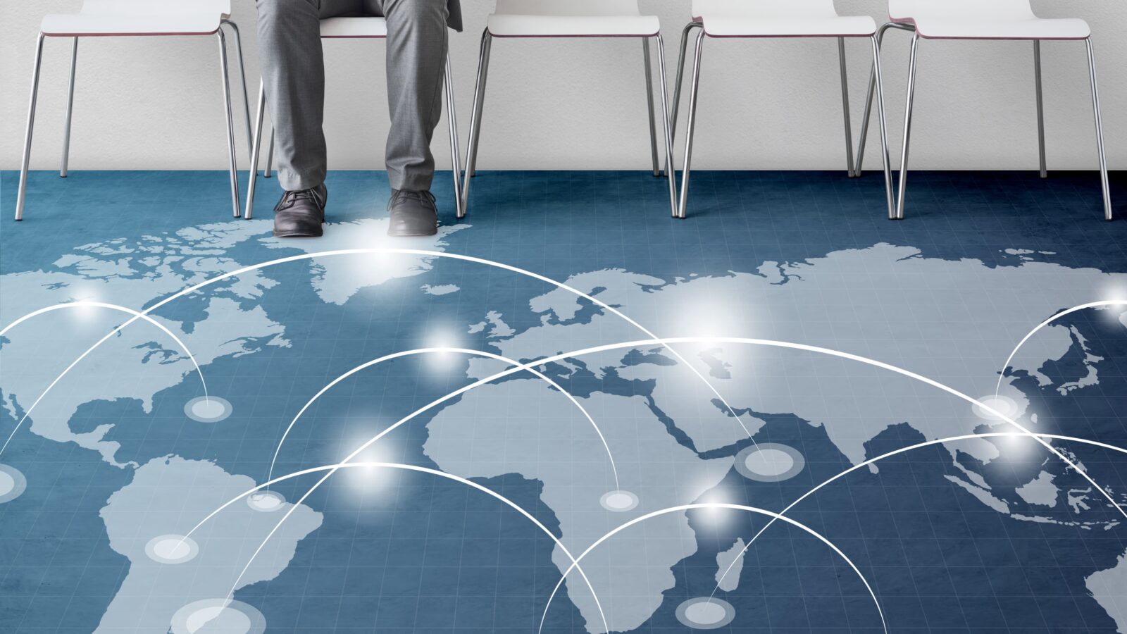 Illustration depicting professionals in Global Capability Centers (GCCs) engaged in STEM roles such as data science, AI/ML engineering, software development, cybersecurity, and cloud computing, highlighting their impact across industries like retail, aerospace, healthcare, and BFSI.